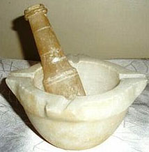 Mortar and pestle